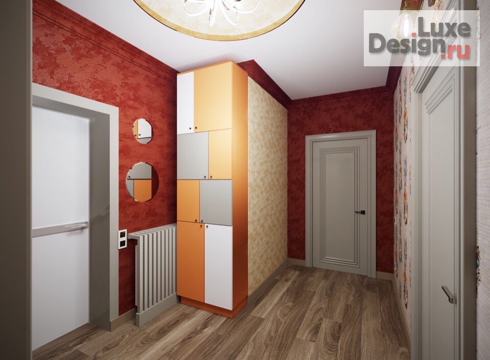 Дизайн интерьера комнаты "Холл" (фото 2)
