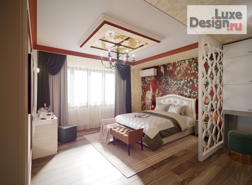 Дизайн интерьера комнаты "Спальня" (фото 3)