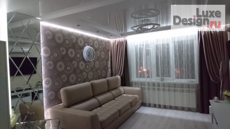 Дизайн интерьера комнаты "Маленькая  спальня-гостиная" (фото 2)