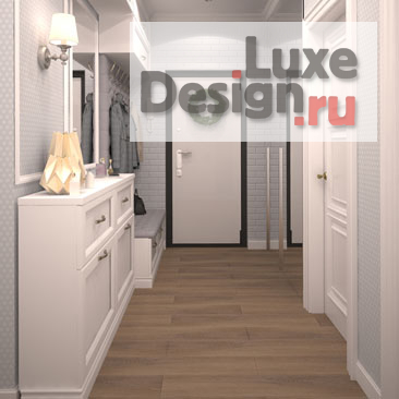 Дизайн интерьера трехкомнатной квартиры "Работы наших архитекторов и дизайнеров в 2018-2019 году" (фото 10)