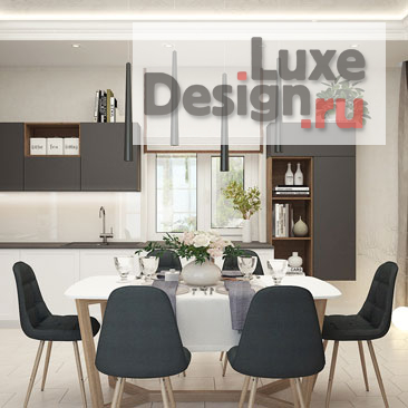 Дизайн интерьера трехкомнатной квартиры "Работы наших архитекторов и дизайнеров в 2018-2019 году" (фото 3)