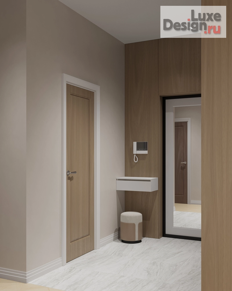 Дизайн интерьера трехкомнатной квартиры "Евро трехкомнатная квартира в Москве" (фото 17)