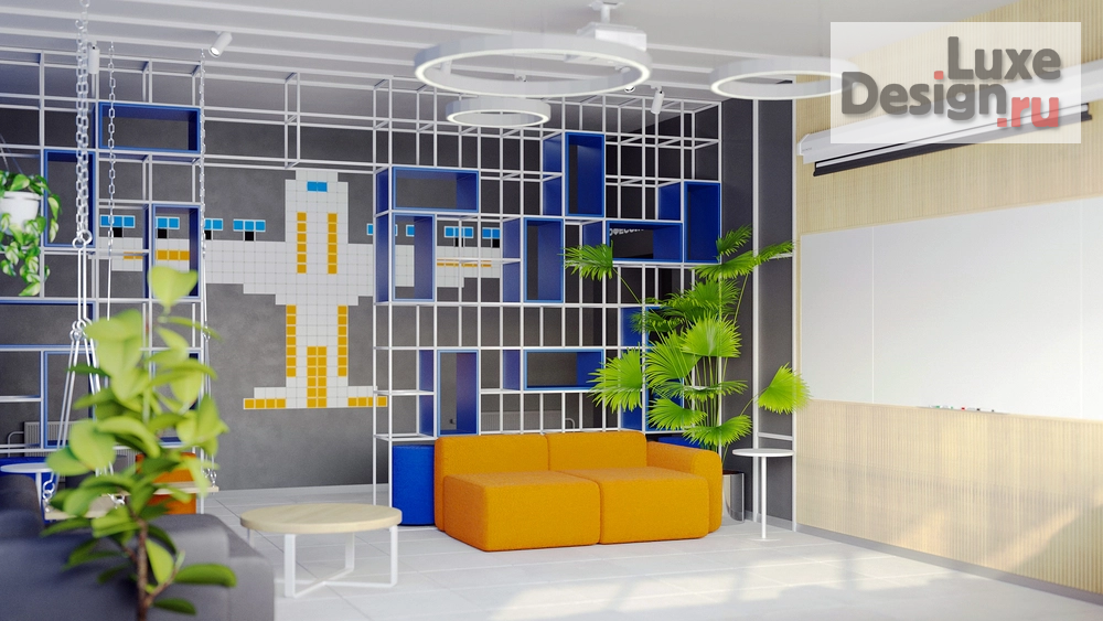 Дизайн интерьера школы "Дизайн проект для колледжа" (фото 3)