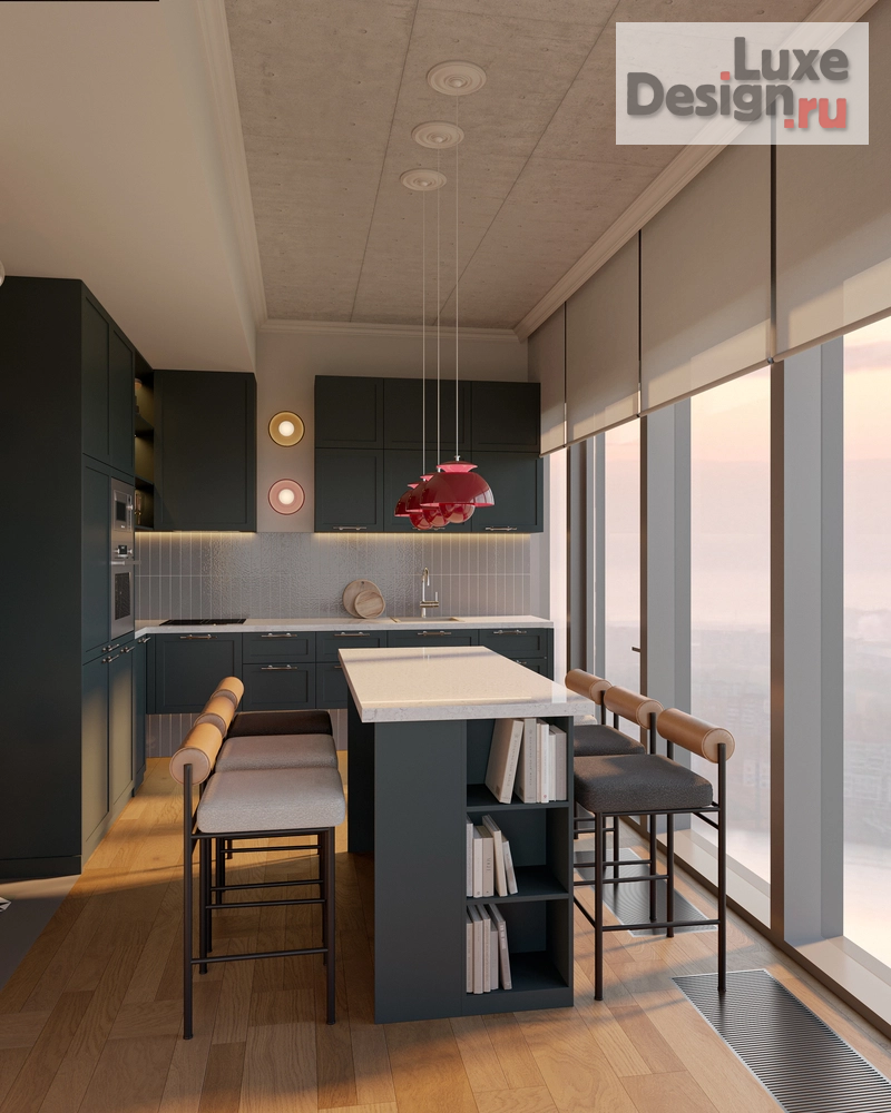 Дизайн интерьера апартаментов "Апартаменты ГЧ" (фото 4)