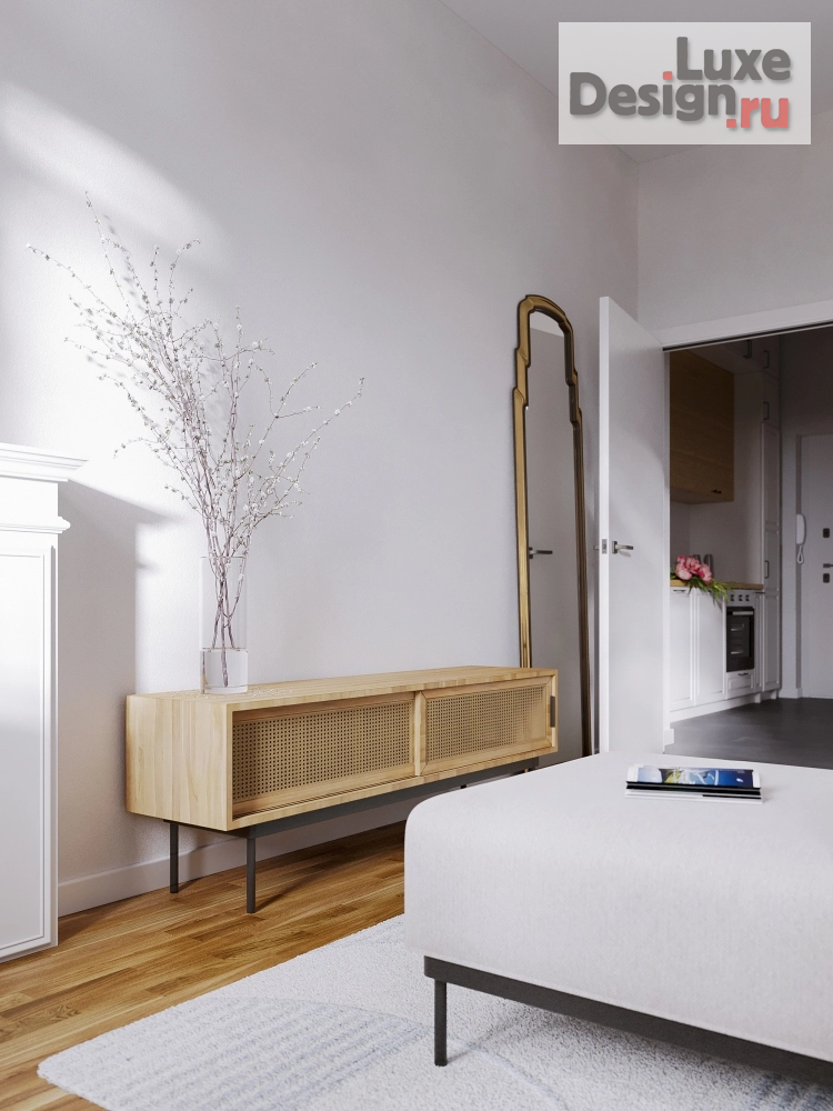 Дизайн интерьера двухкомнатной квартиры "Квартира в Вене" (фото 4)