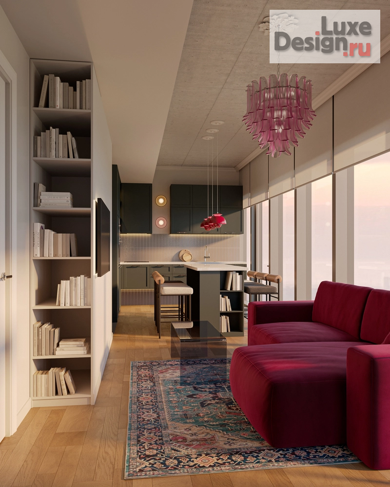 Дизайн интерьера апартаментов "Апартаменты ГЧ" (фото 5)