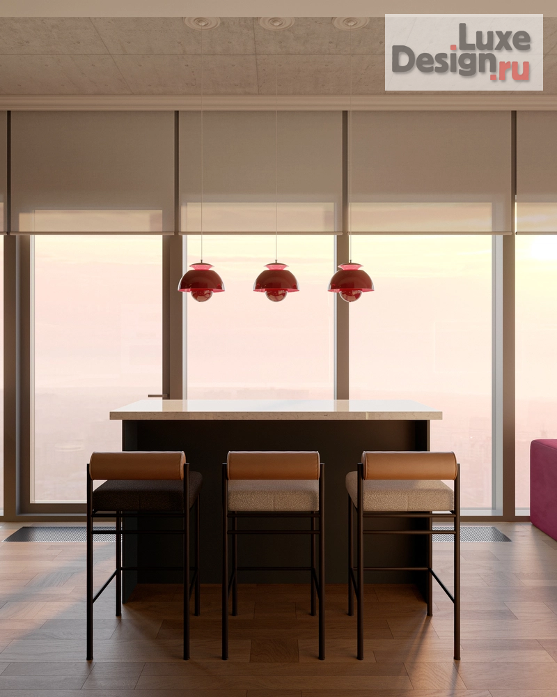 Дизайн интерьера апартаментов "Апартаменты ГЧ" (фото 7)