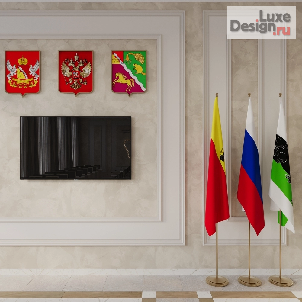 Дизайн интерьера офиса "Дизайн залов собраний и вкс" (фото 5)