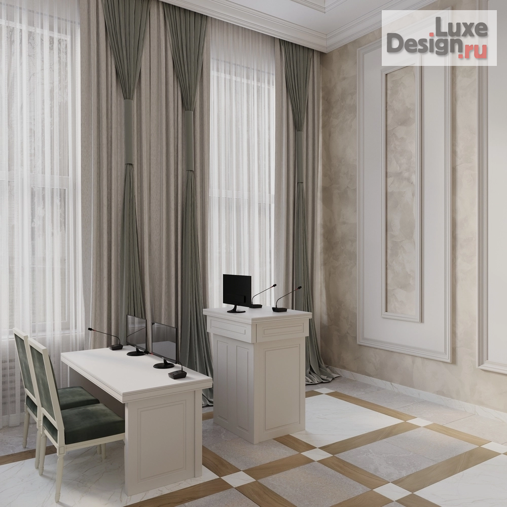 Дизайн интерьера офиса "Дизайн залов собраний и вкс" (фото 6)