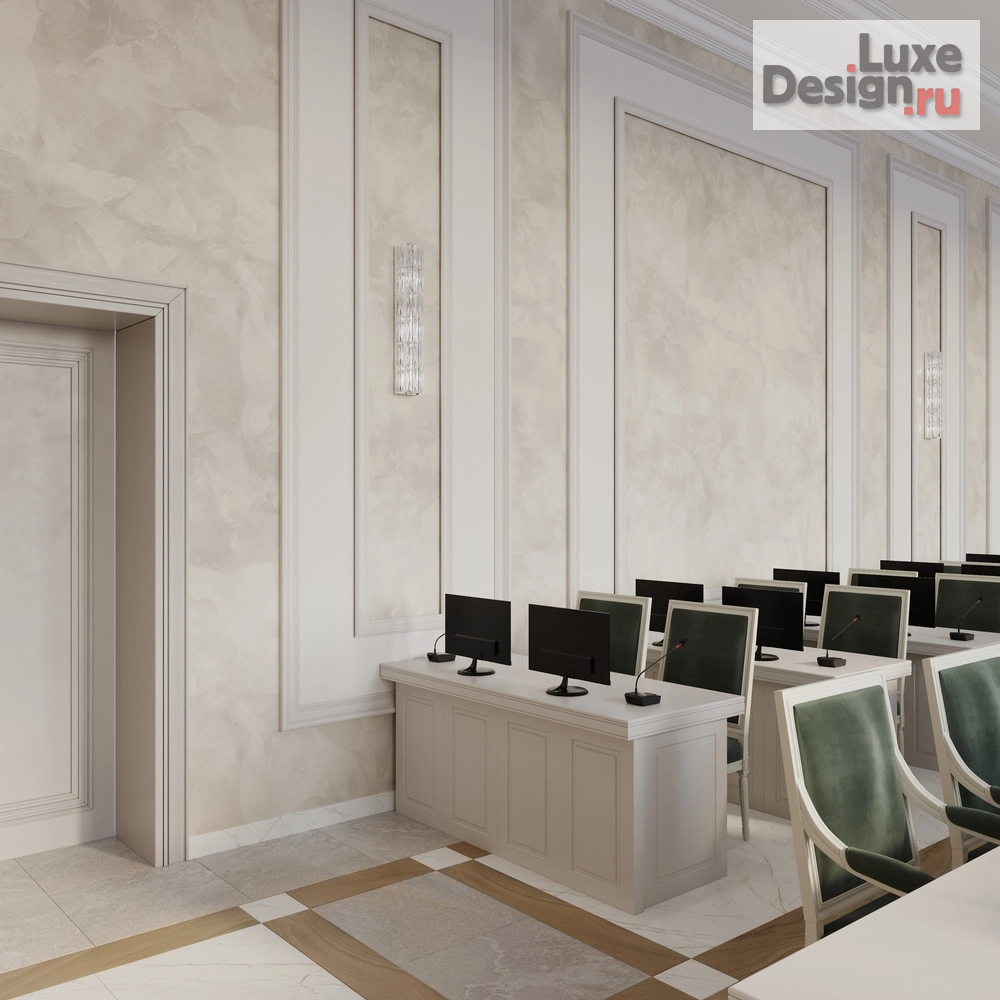 Дизайн интерьера офиса "Дизайн залов собраний и вкс" (фото 9)