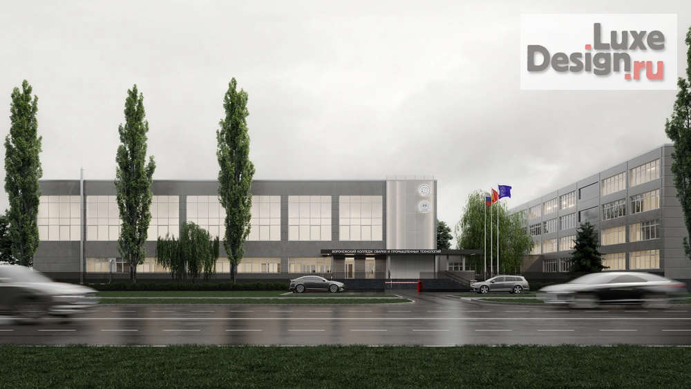 Дизайн интерьера школы "Колледж" (фото 13)