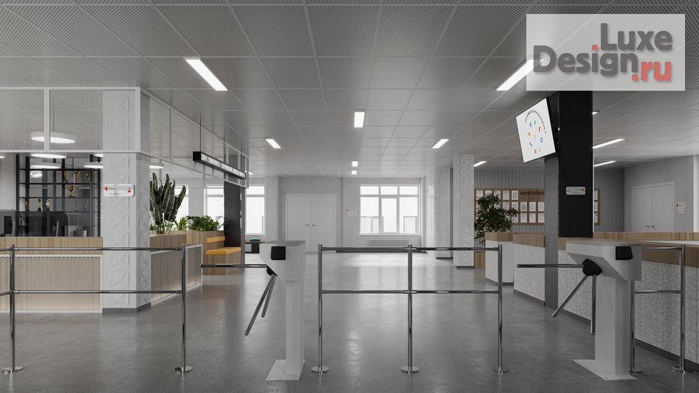 Дизайн интерьера школы "Колледж" (фото 8)