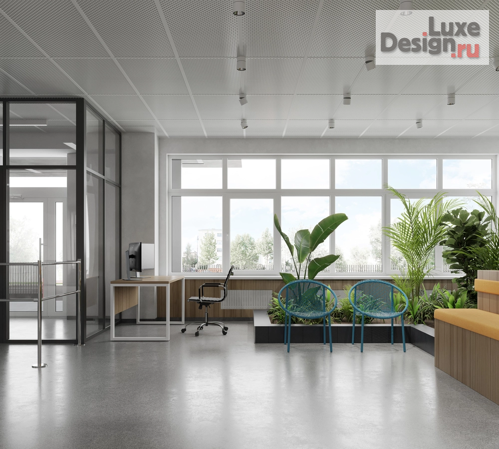 Дизайн интерьера школы "Колледж" (фото 11)