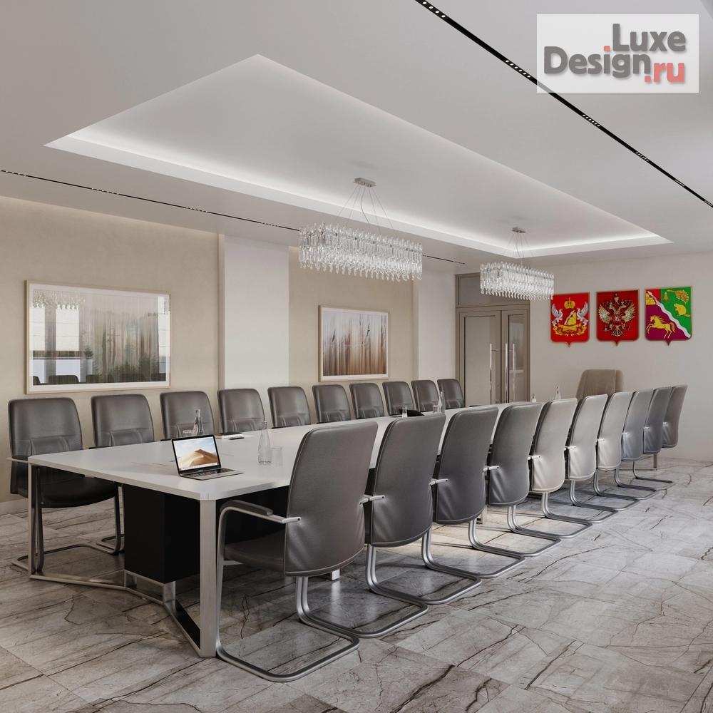 Дизайн интерьера офиса "Дизайн залов собраний и вкс" (фото 13)