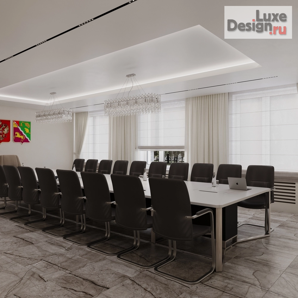 Дизайн интерьера офиса "Дизайн залов собраний и вкс" (фото 14)