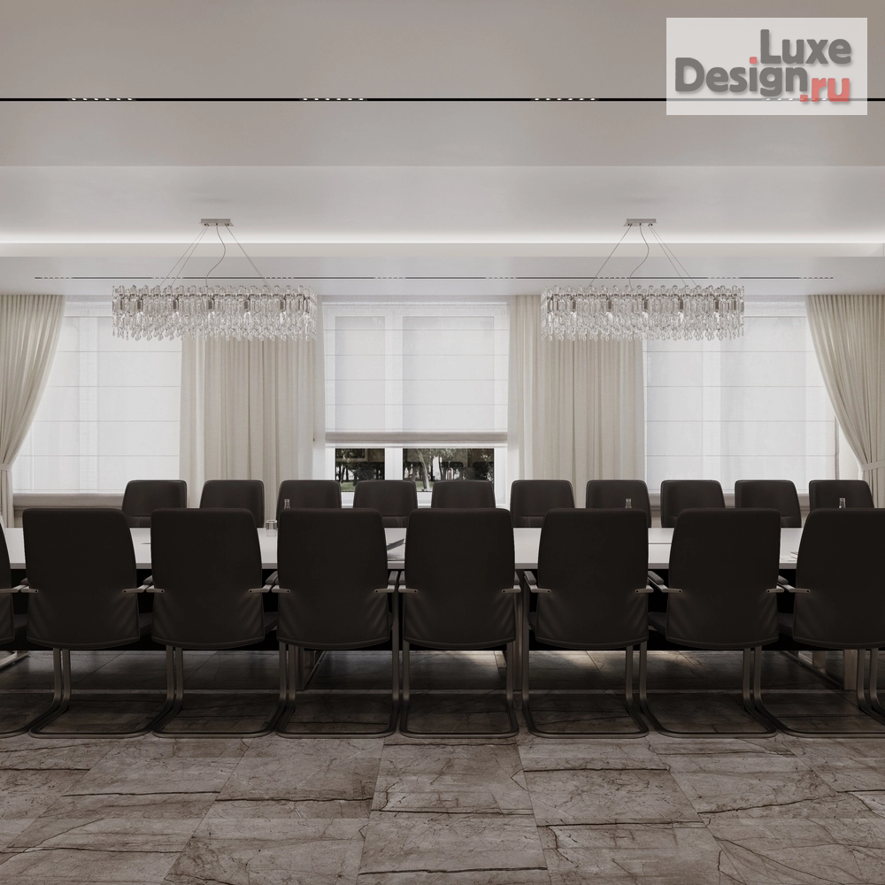 Дизайн интерьера офиса "Дизайн залов собраний и вкс" (фото 16)