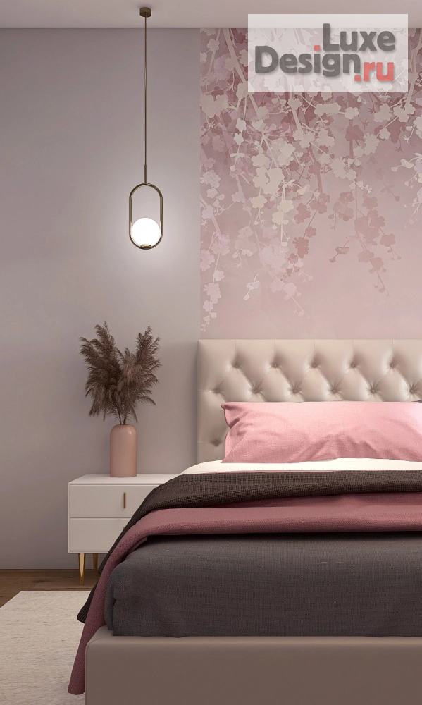 Дизайн интерьера комнаты "Романтичная спальня для нее" (фото 8)