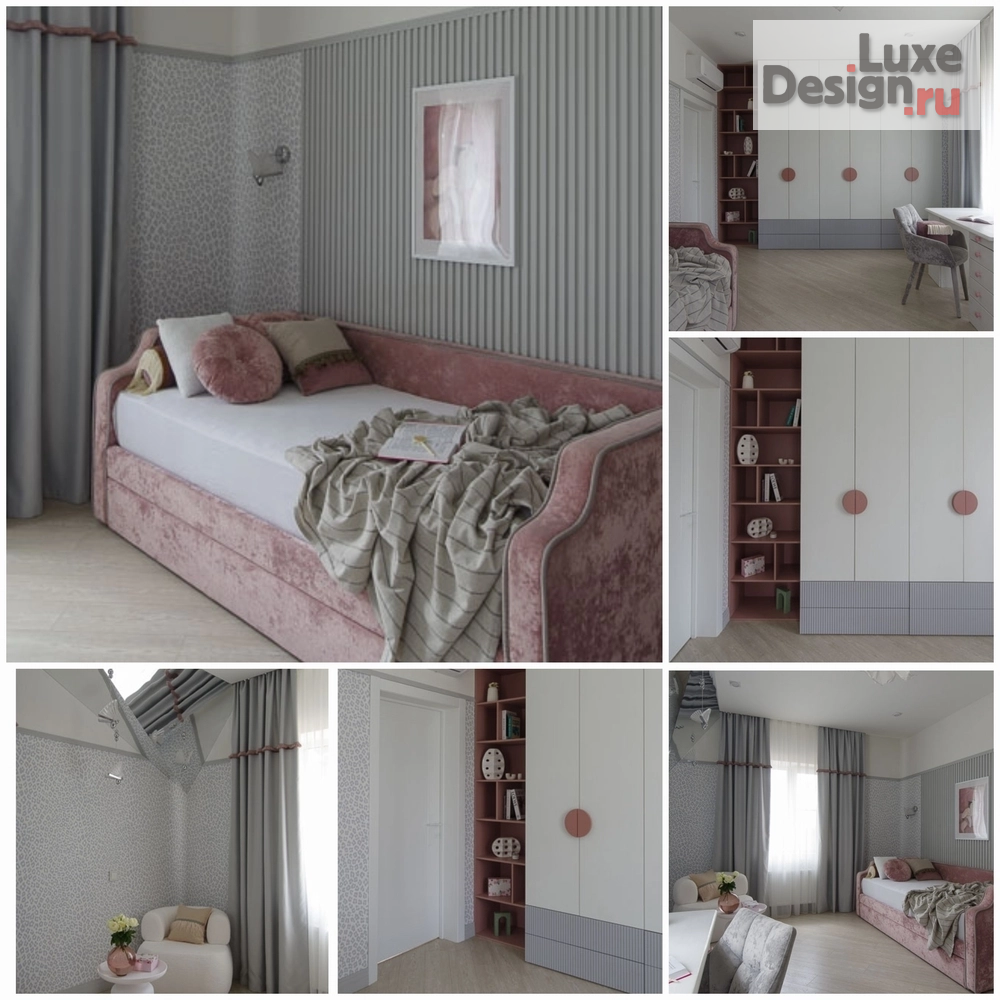 Дизайн интерьера детской "Детская комната . Реализация" (фото 1)