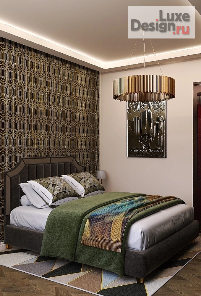 Дизайн интерьера двухкомнатной квартиры "Ар-Деко" (фото 20)