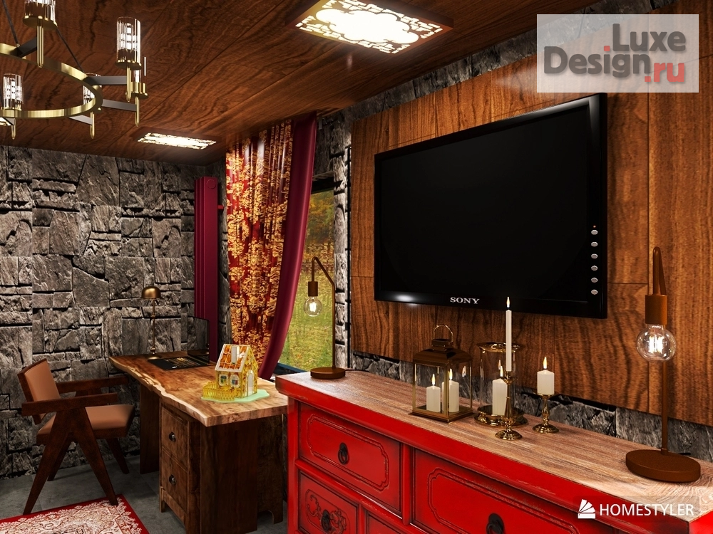 Дизайн интерьера комнаты "Замок рыцаря " (фото 7)