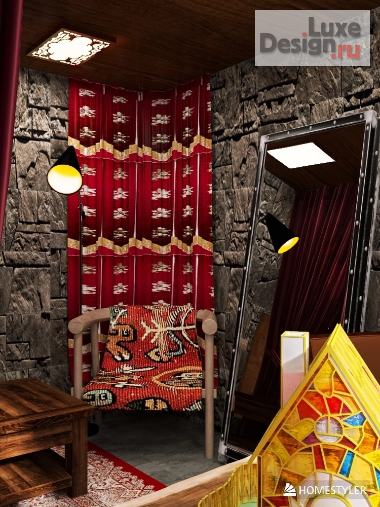 Дизайн интерьера комнаты "Замок рыцаря " (фото 9)