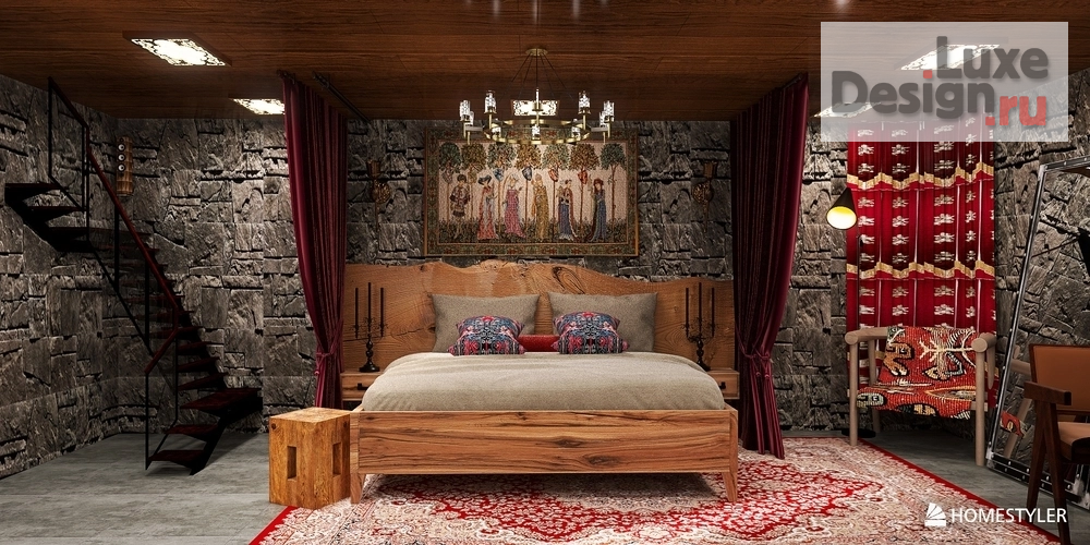Дизайн интерьера комнаты "Замок рыцаря " (фото 12)