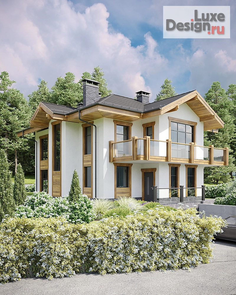 Частная архитектура "Проект коттеджного поселка в г.Сочи Красная поляна" (фото 4)