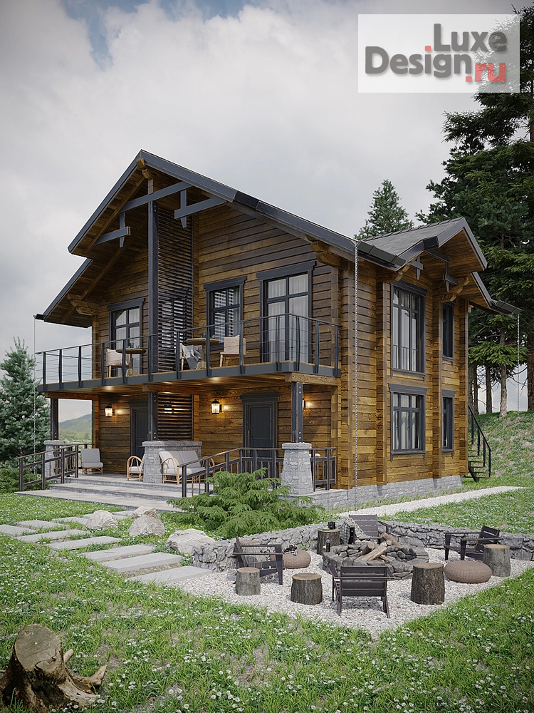 Общественная архитектура "База отдыха Деревушка на опушке Пензенская область" (фото 5)