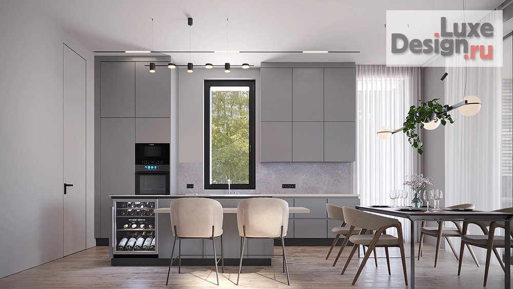 Дизайн интерьера частного дома "Дизайн-проект дома в КП "Дольче Вита"" (фото 3)