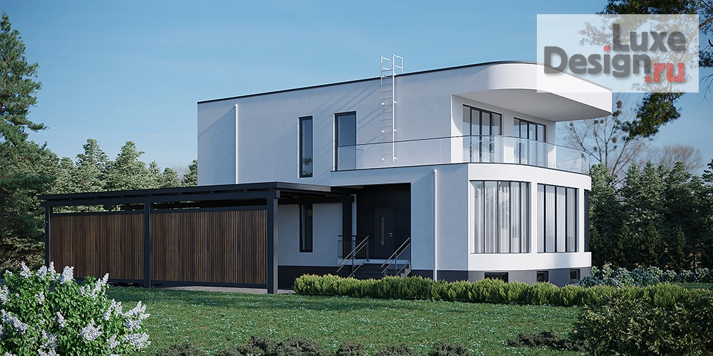 Частная архитектура "Дом-пароход" (фото 2)