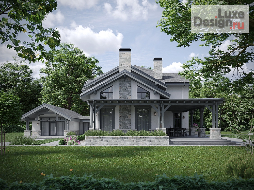 Частная архитектура "Шале "Белый камень"" (фото 6)