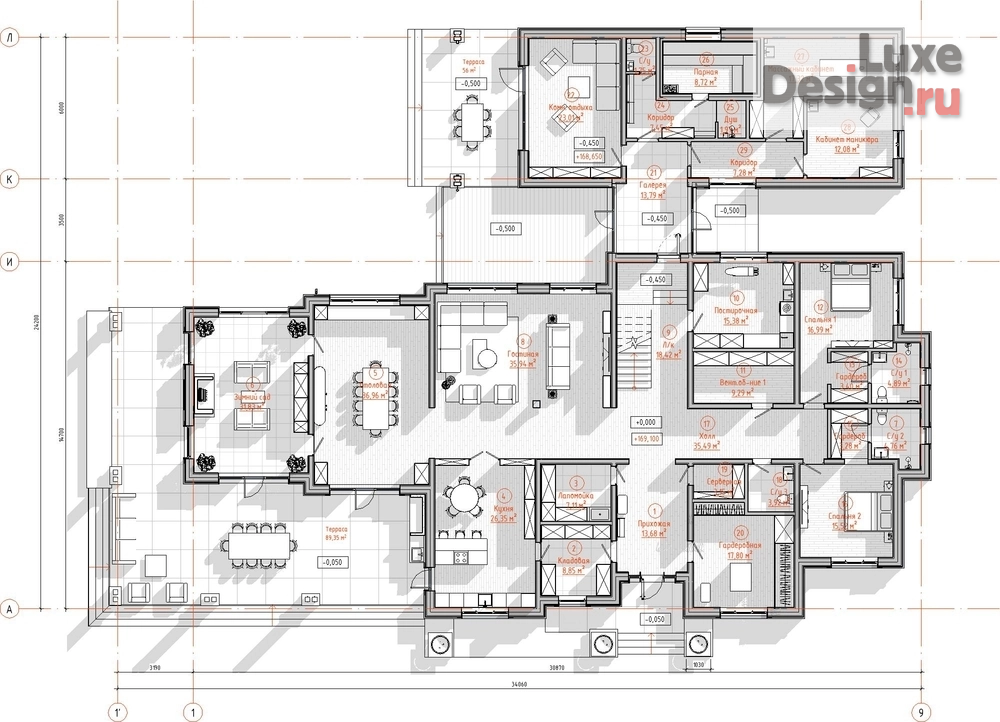 Частная архитектура "Шале "Белый камень"" (фото 8)