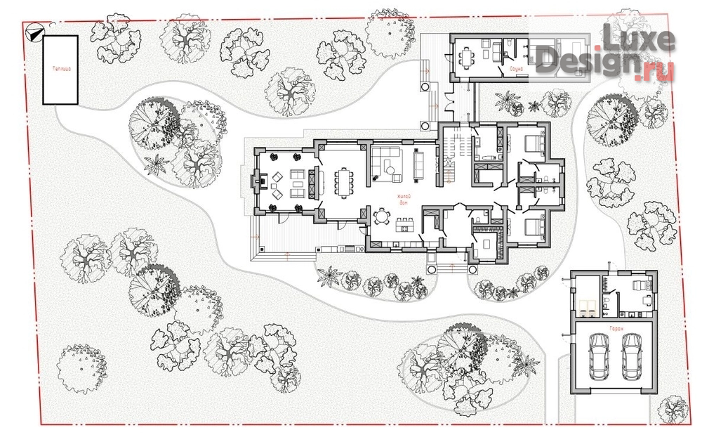 Частная архитектура "Шале "Белый камень"" (фото 10)