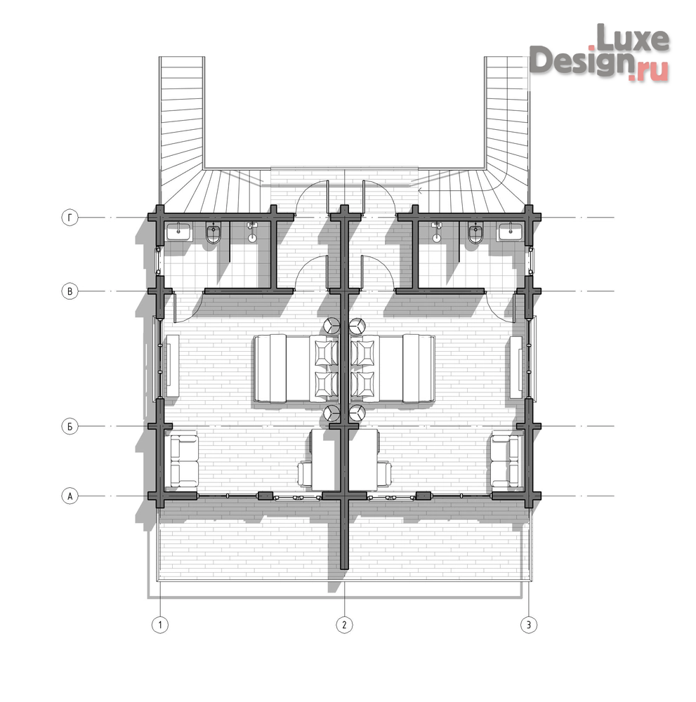 Общественная архитектура "База отдыха Деревушка на опушке Пензенская область" (фото 9)
