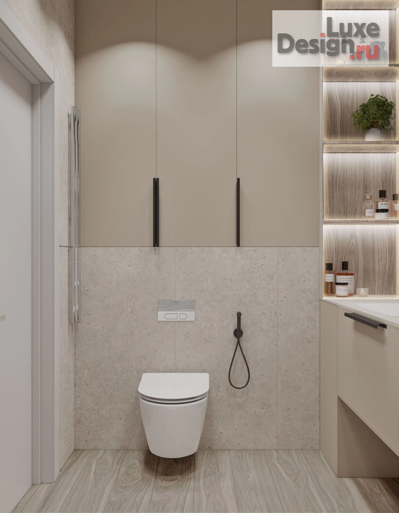 Дизайн интерьера трехкомнатной квартиры "Квартира "В гармонии с природой"" (фото 23)