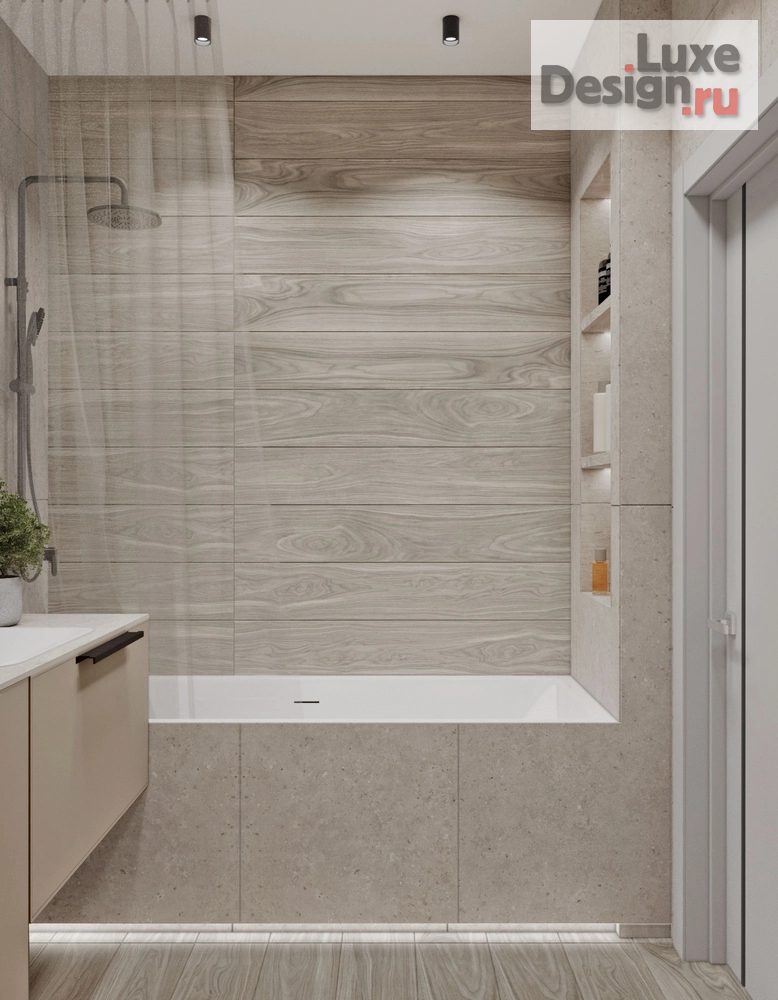 Дизайн интерьера трехкомнатной квартиры "Квартира "В гармонии с природой"" (фото 24)