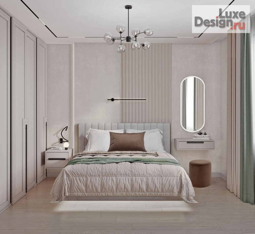 Дизайн интерьера трехкомнатной квартиры "Квартира "В гармонии с природой"" (фото 27)