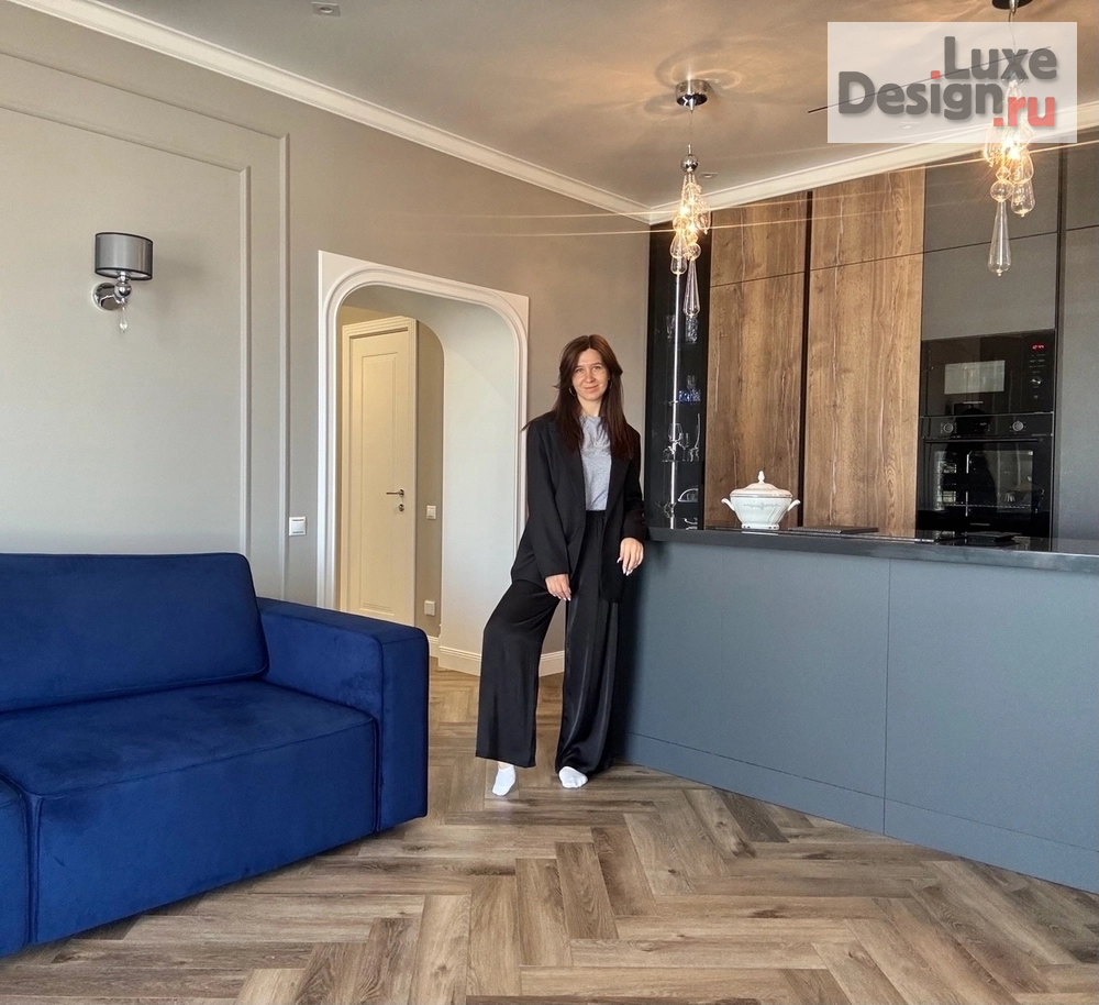 Дизайн интерьера трехкомнатной квартиры "Квартира "Мечта большого города"" (фото 3)