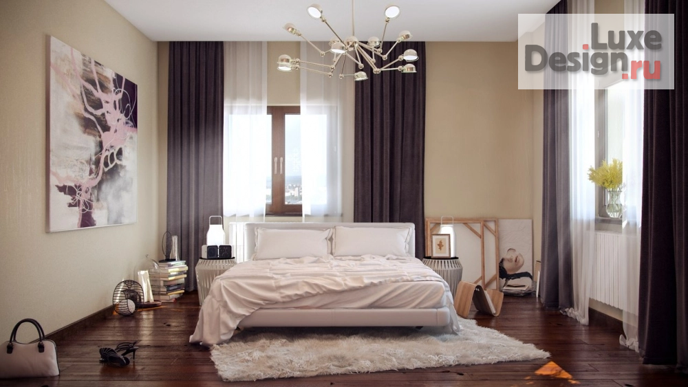 Дизайн интерьера трехкомнатной квартиры "Проект квартиры в ЖК "Пять звезд"" (фото 10)