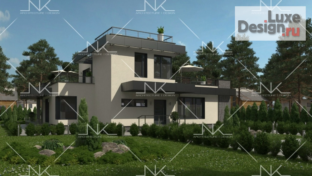 Частная архитектура "Проект частного дома в г.Воронеж" (фото 1)