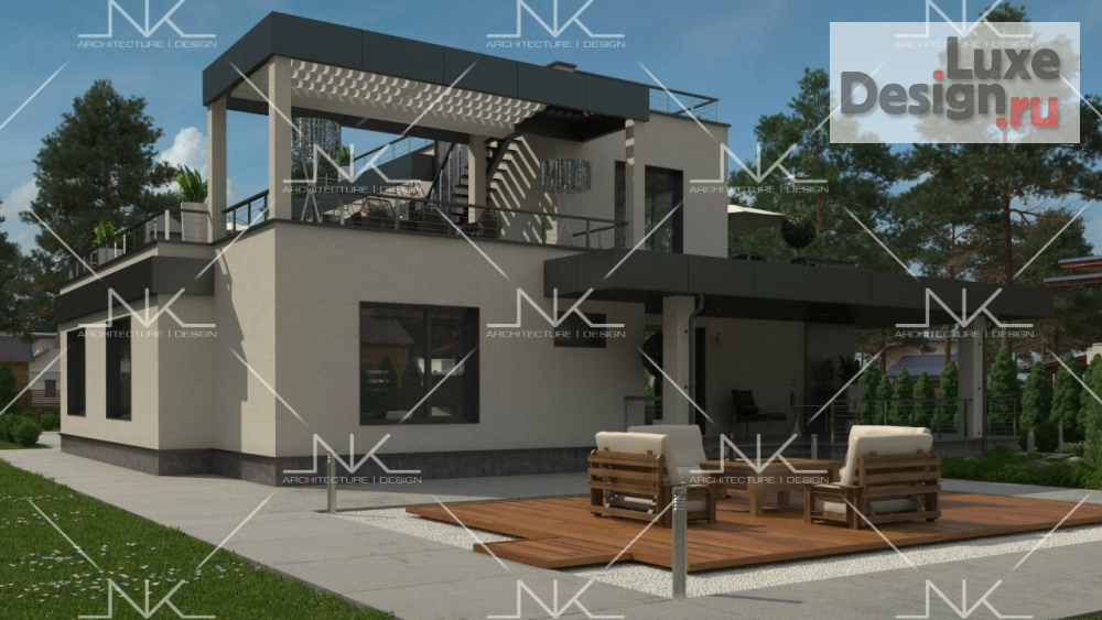 Частная архитектура "Проект частного дома в г.Воронеж" (фото 2)