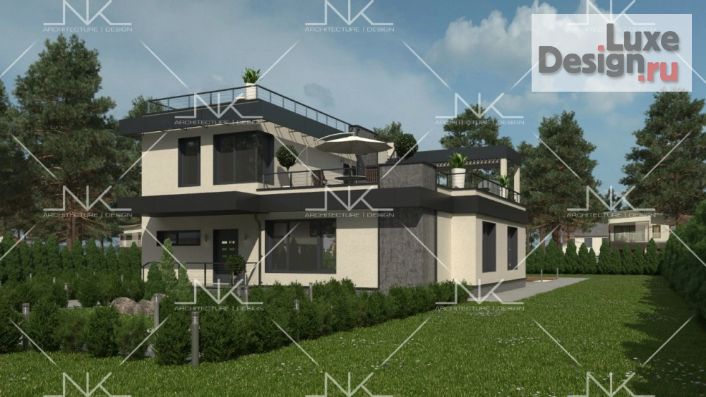 Частная архитектура "Проект частного дома в г.Воронеж" (фото 4)