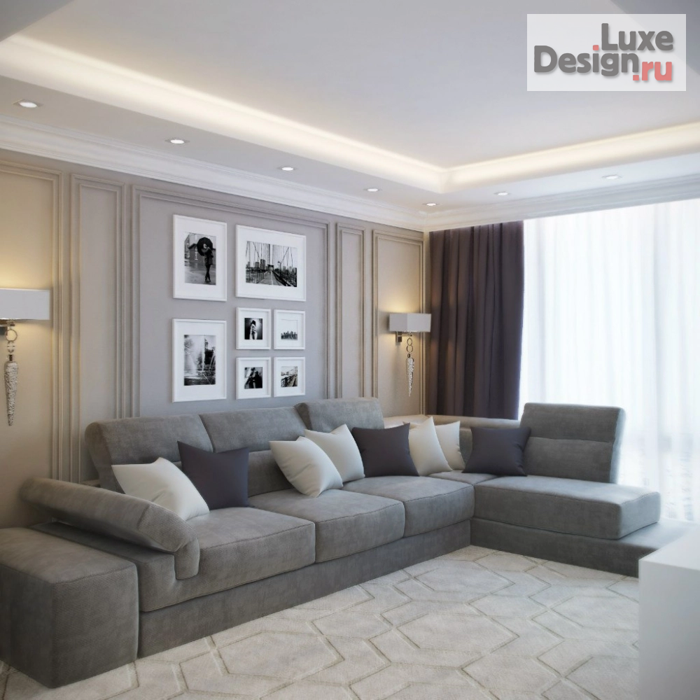 Дизайн интерьера гостиной "Дизайн гостиной" (фото 1)