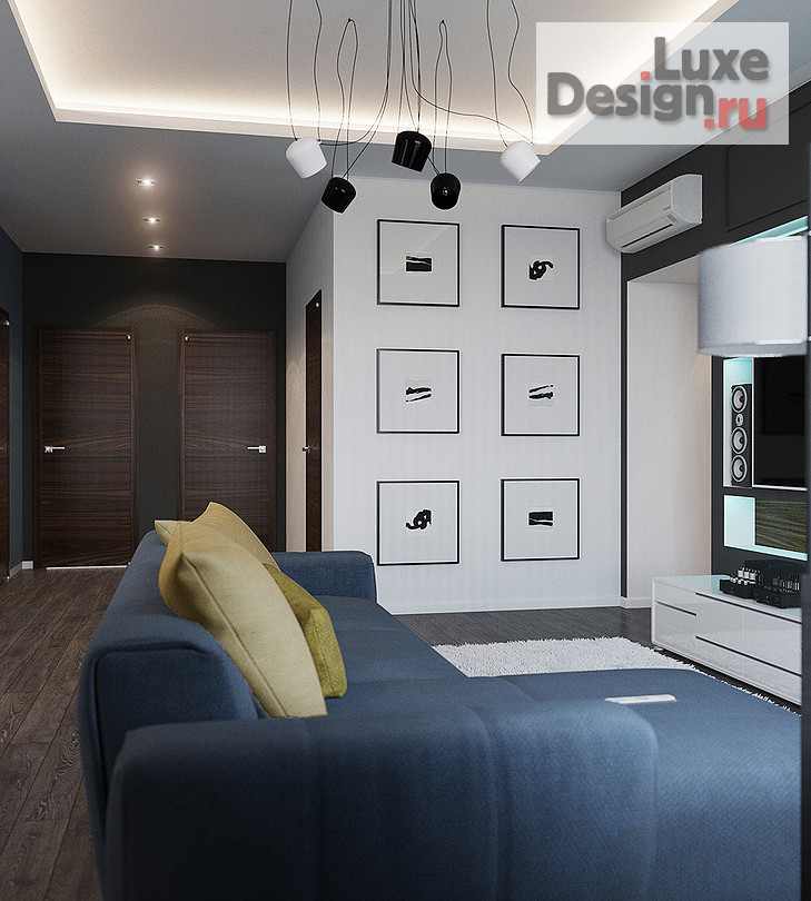 Дизайн интерьера квартиры "Проект квартиры в ЖК "Солнечный Олимп"" (фото 2)