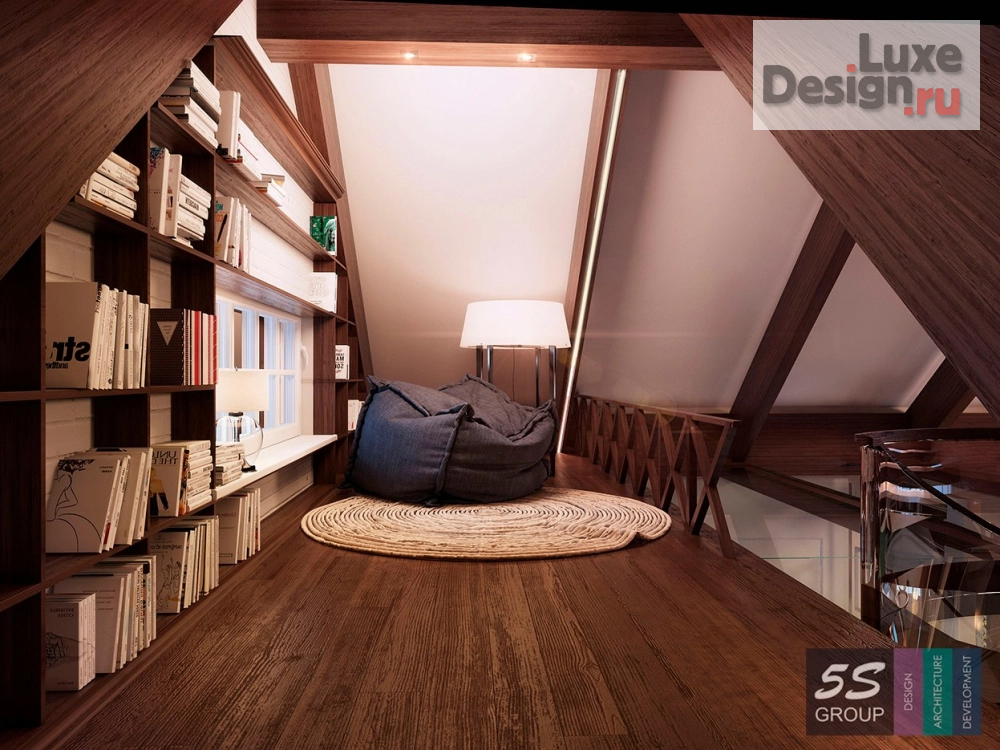 Дизайн интерьера таунхауса "Проект интерьера индивидуального жилого дома" (фото 2)