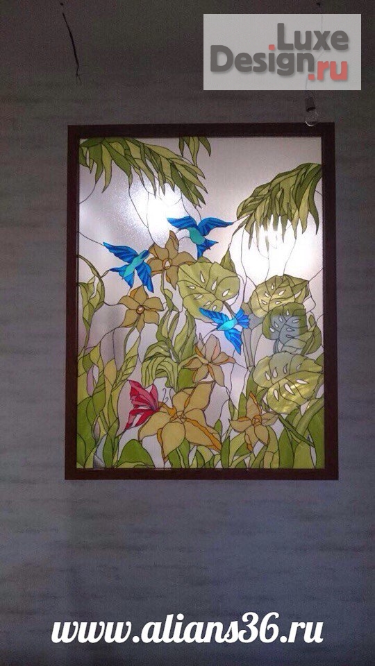 Дизайн интерьера квартиры "Витраж в нишу" (фото 3)