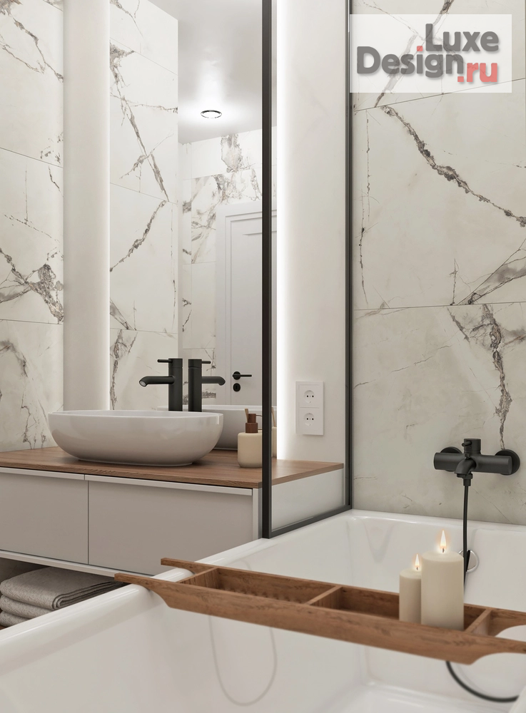 Дизайн интерьера трехкомнатной квартиры "Современная классика " (фото 5)