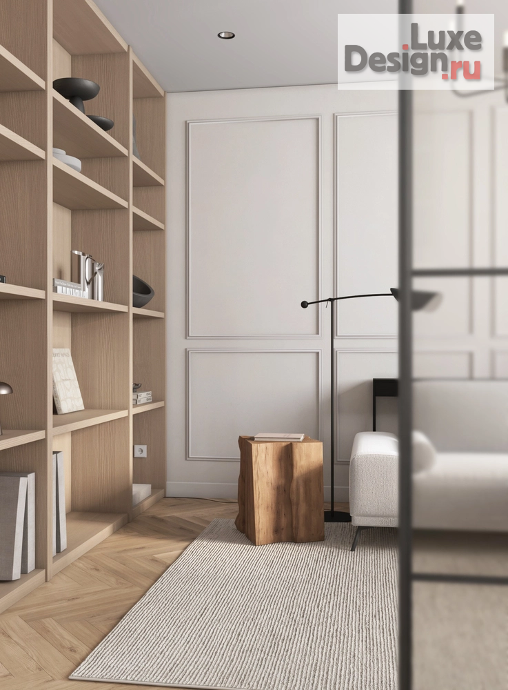 Дизайн интерьера трехкомнатной квартиры "Современная классика " (фото 2)