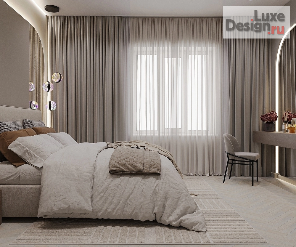 Дизайн интерьера комнаты "спальня " (фото 4)
