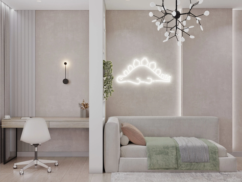 Дизайн интерьера в Воронеже "Квартира "В гармонии с природой""